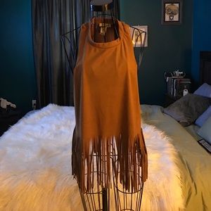 Fringe boho shirt