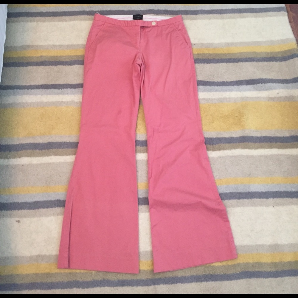 Coral dress pants