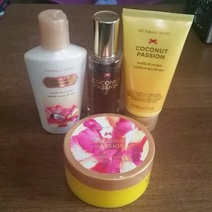 Victoria's Secret coconut passion bundle