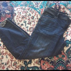 free people frayed ankle jeans