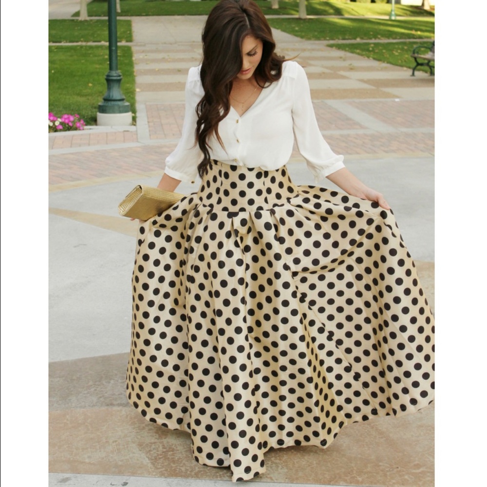 Shabby apple full maxi skirt