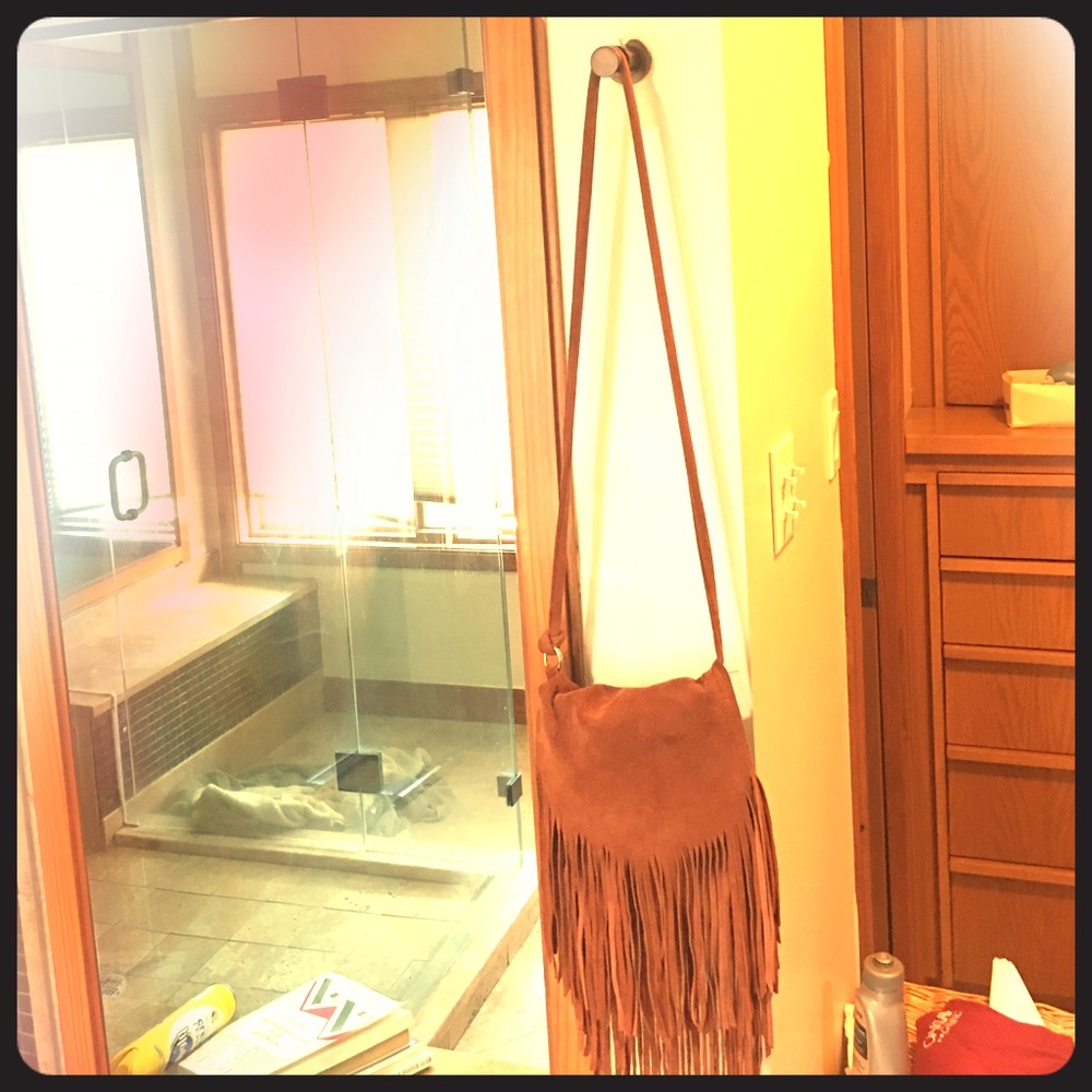 Fringe boho cross body