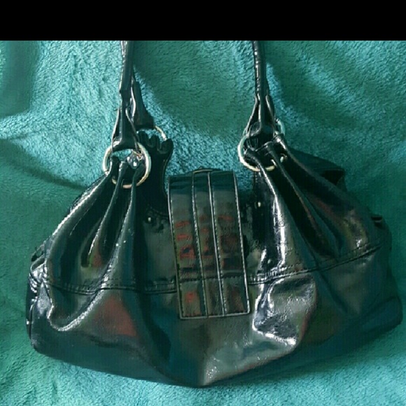 Weekend Sale!!💕Black Pleater Purse - Picture 2 of 2