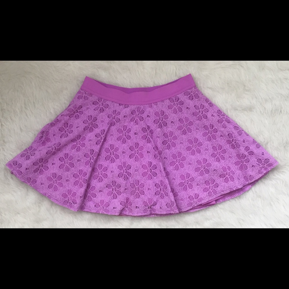 Purple Justice Skater Skirt