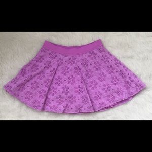 Purple Justice Skater Skirt