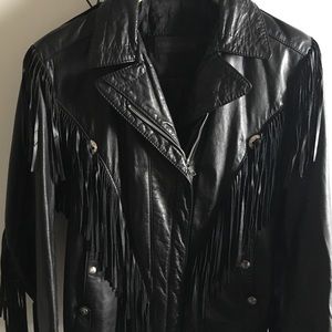 Understated: Reworked Fringe Leather Jacket