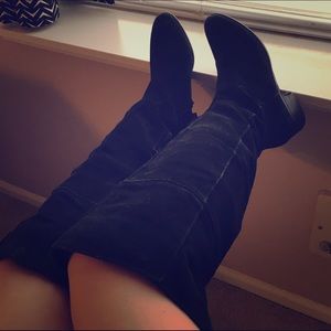 Steve Madden 'Tyga' Suede OTK Boots