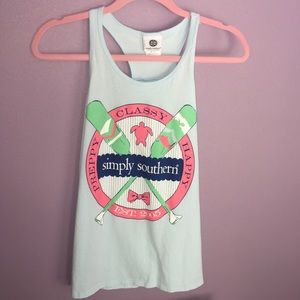 Simply Southern tank top, size small