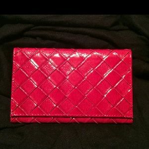 Weekend Sale!!❤Red Organizer Wallet with mirror