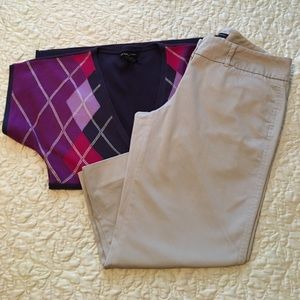 New York & Company cropped pants