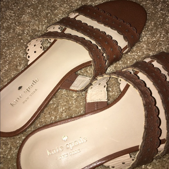 Kate Spade Leather Sandals - Picture 3 of 4