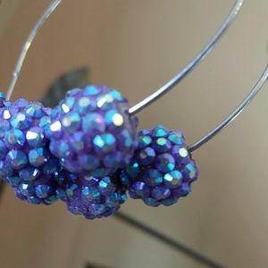 Pave Earrings New handmade by me!