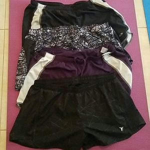 Bundle of FOUR pairs of running shorts