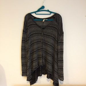 Free People striped sweater