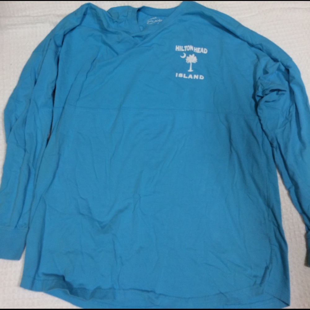 Hilton Head Large Letter Long Sleeve Shirt