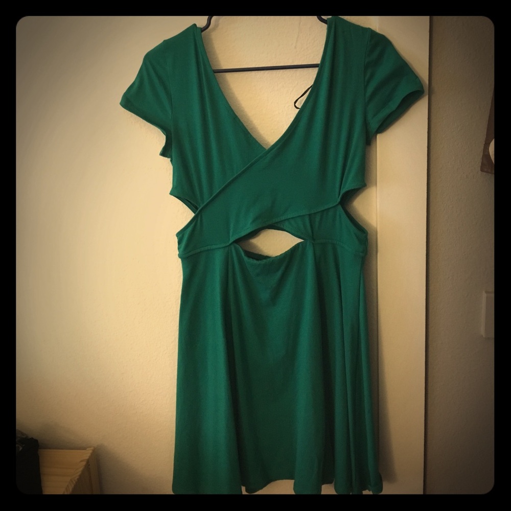 Green dress