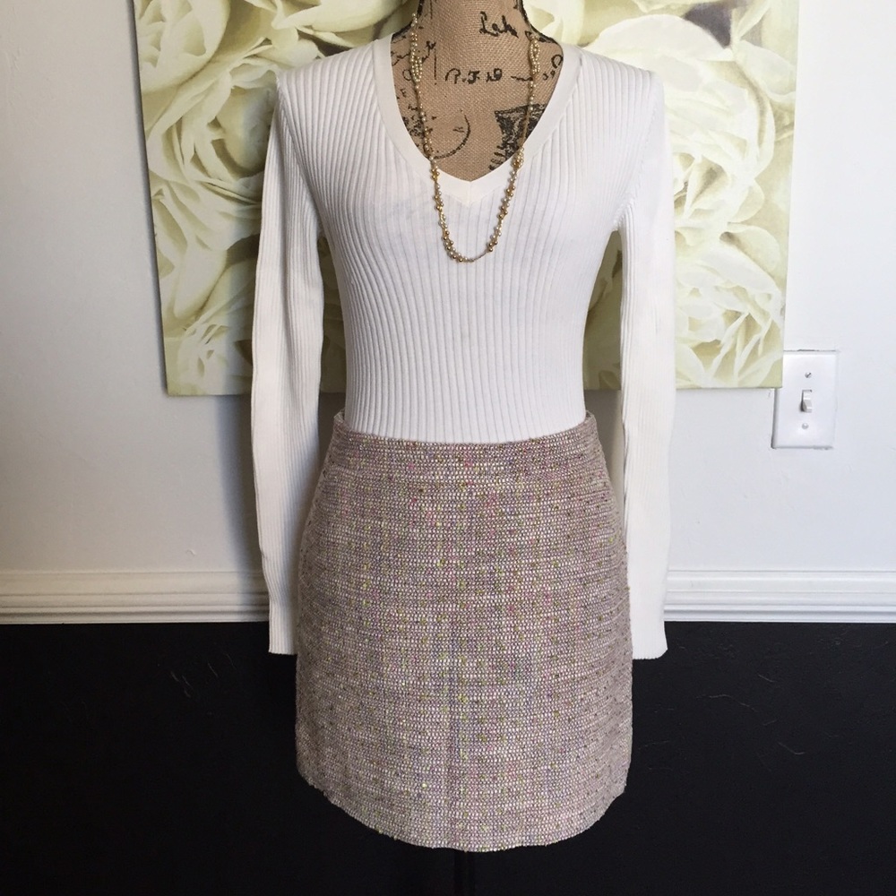 J. Crew Factory • Tweed Mini • ❣️