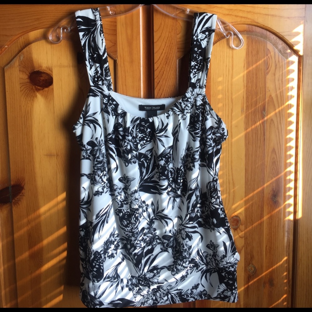 WHBM Floral Tank Sz S