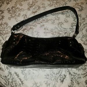 Small black shoulder bag
