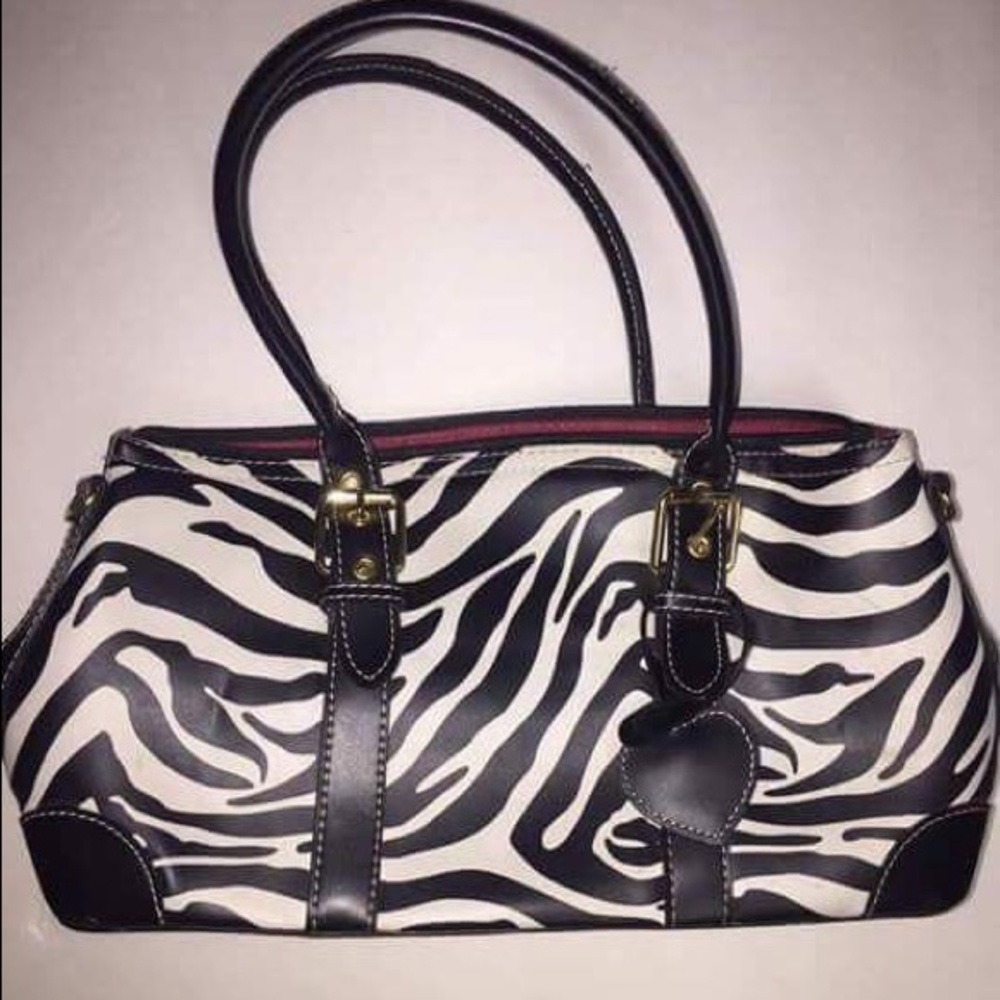 💲Final Sale💲 Zebra print purse