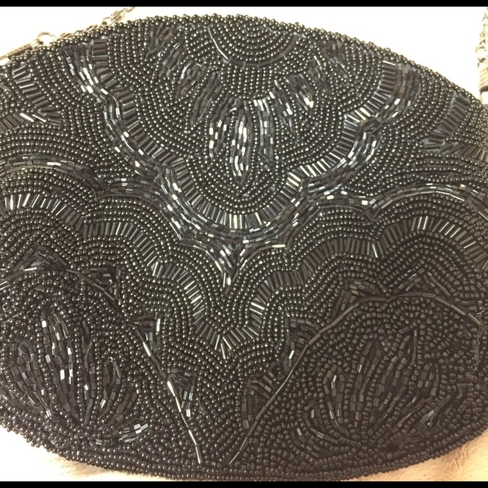 Beaded evening bag