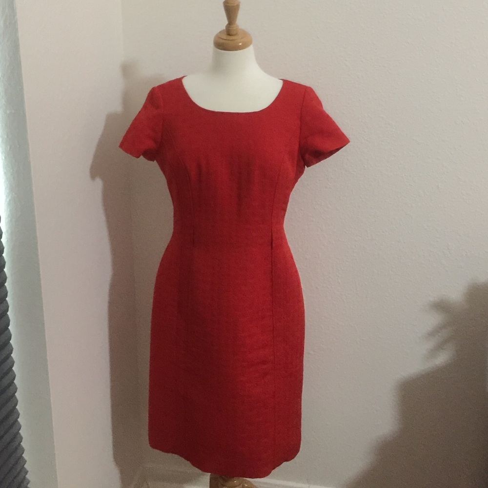 Tahari red dress. Size 8
