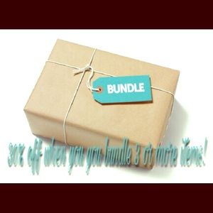 Bundles....30% for 3 items or more!!!