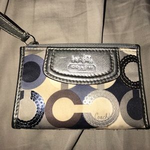 Coach card holder coin purse