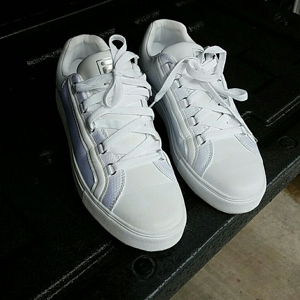 Fila white sneakers