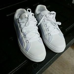 Fila white sneakers