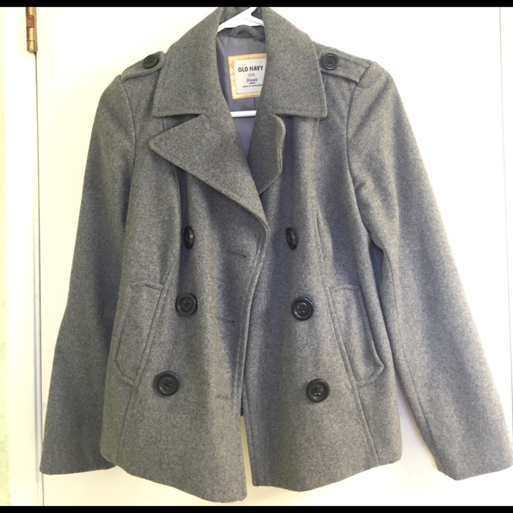 Gray Pea Coat
