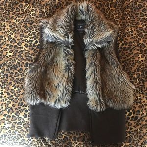 Forever 21 fur vest