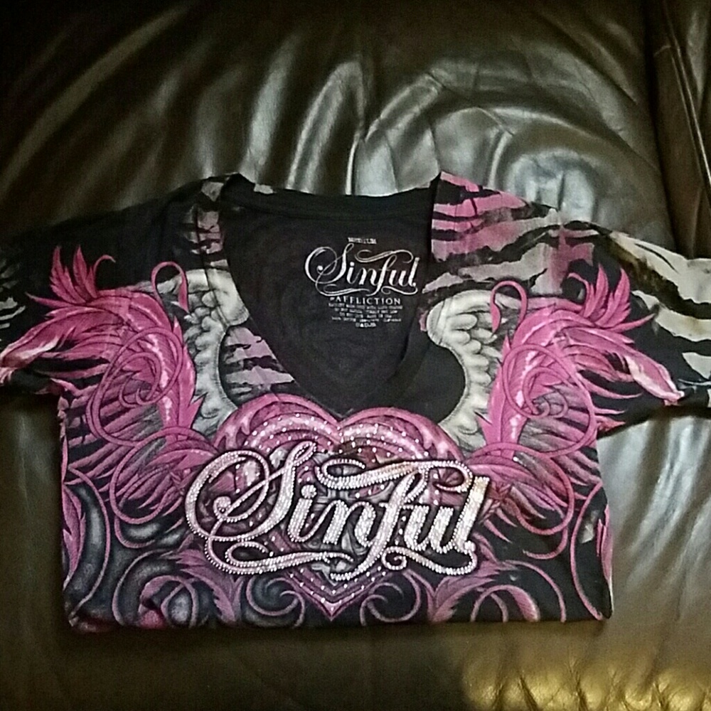 Affliction top