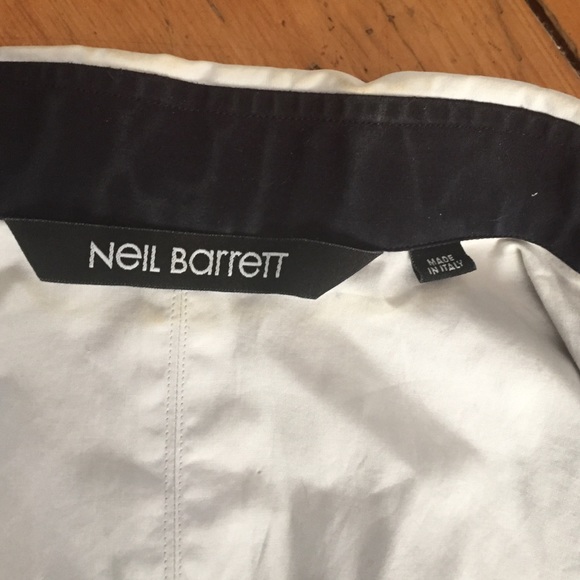 Neil barrett black and white button up - Picture 3 of 4