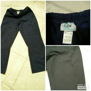 Gem navy scrub pant