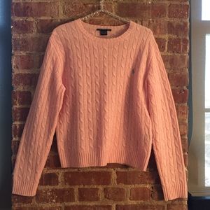 Ralph Lauren Sport cable-knit crewneck sweater