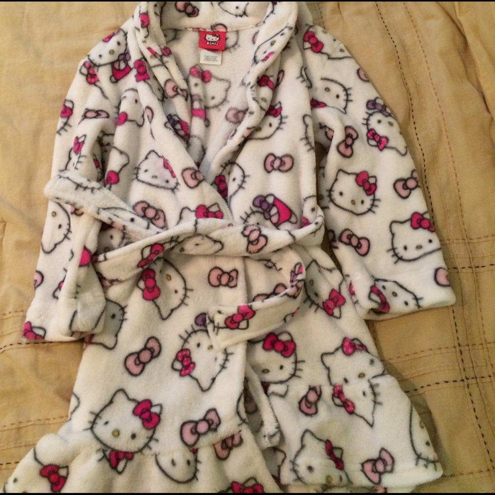 Little Girl's Hello Kitty Robe 6/6x