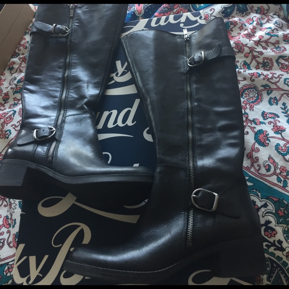 Lucky Brand Riding Boots (wide calf)