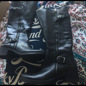 Lucky Brand Riding Boots (wide calf)