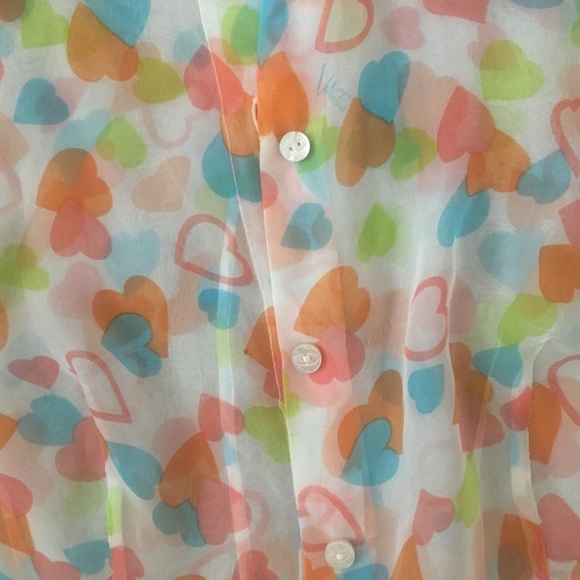 <Valentino> heart shape blouse - Picture 3 of 3