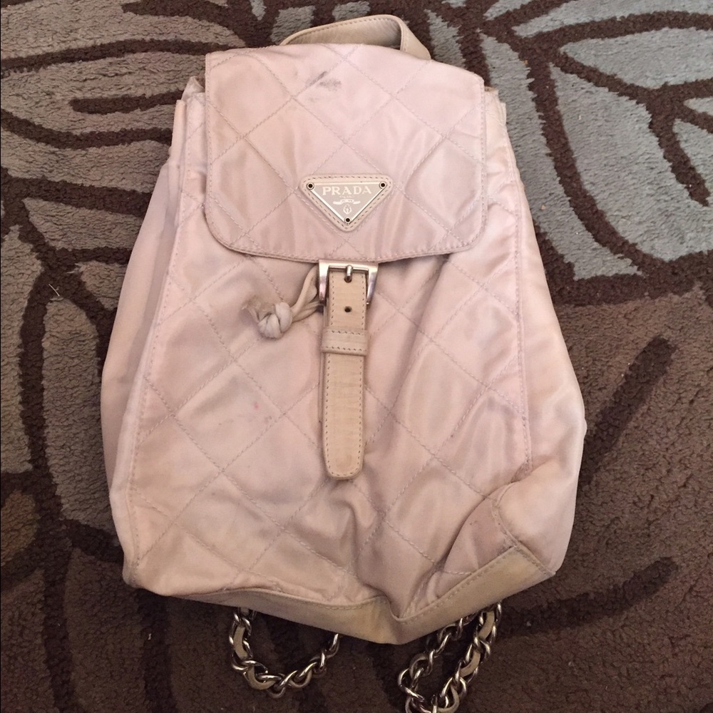 Vintage Prada nylon backpack from the 1980s - Picture 1 of 8
