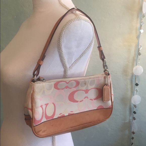 59 off Coach Handbags Coach purse mini baby pink vintage classic C