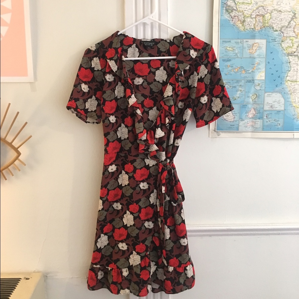 Topshop floral dress