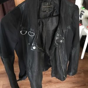 Leather jacket