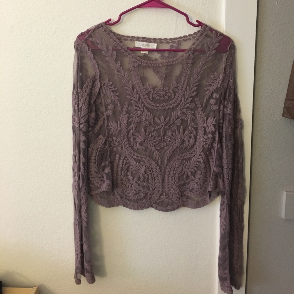 Light purple top