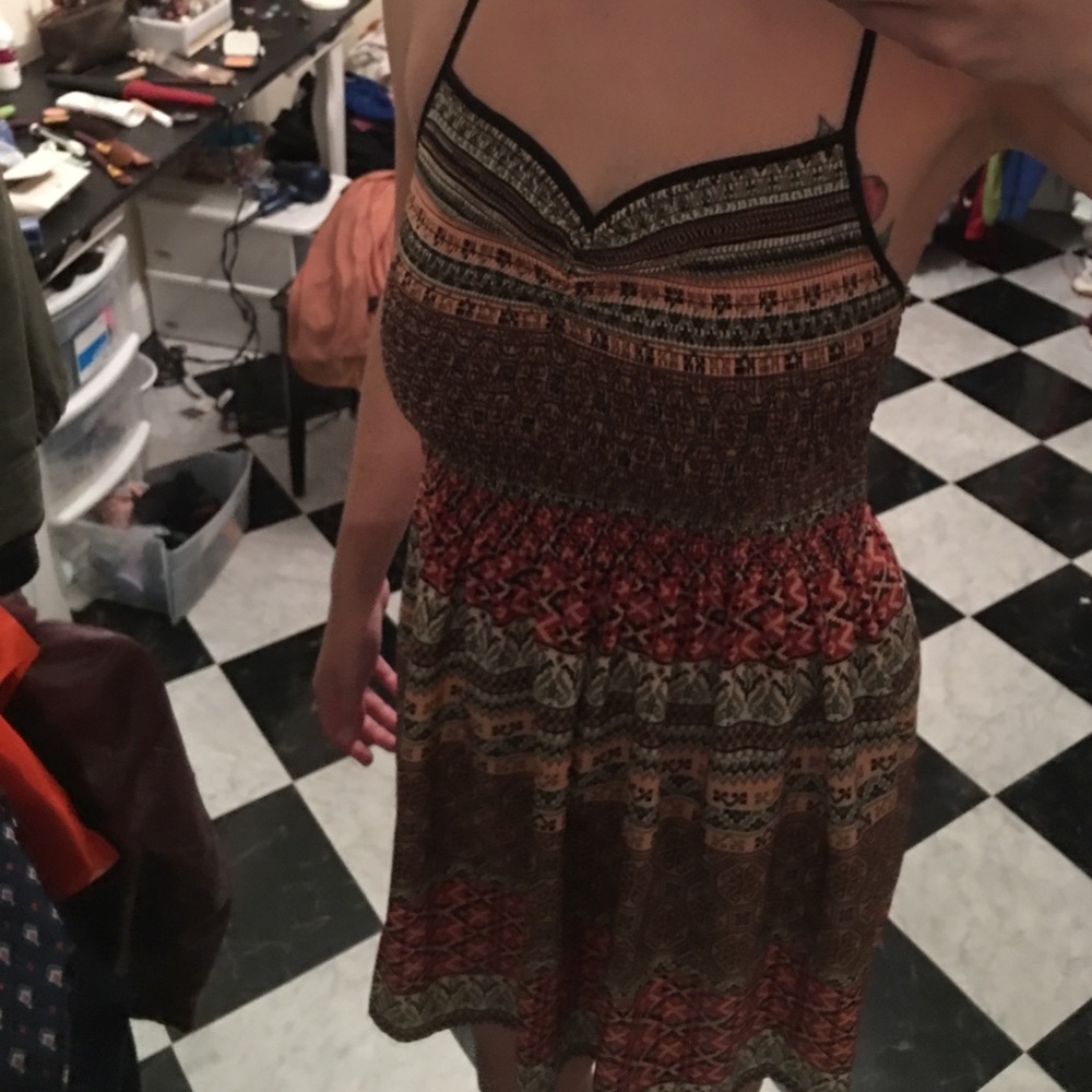 Patterned sun dress!