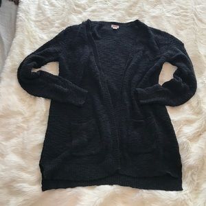 NWOT Open-Front Knit Cardigan with Pockets