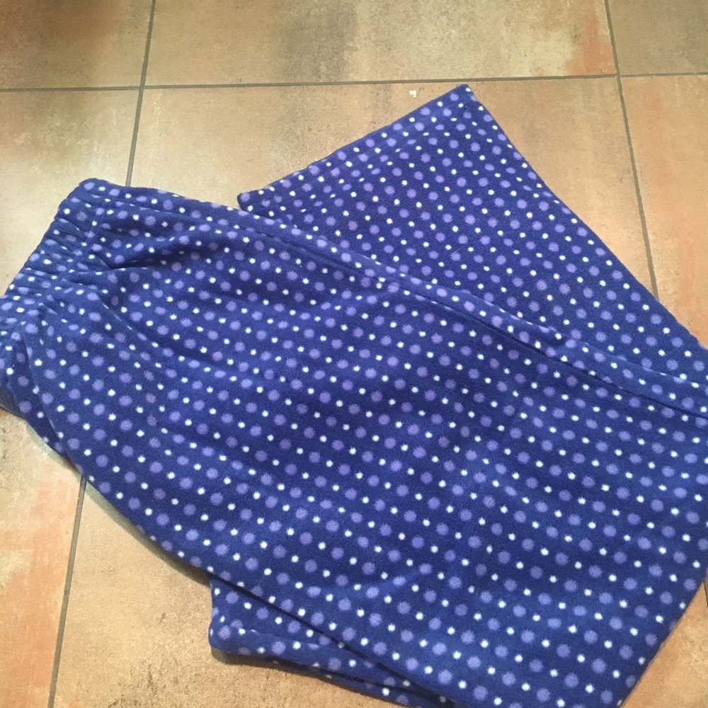 Full length fuzzy PJ bottoms!