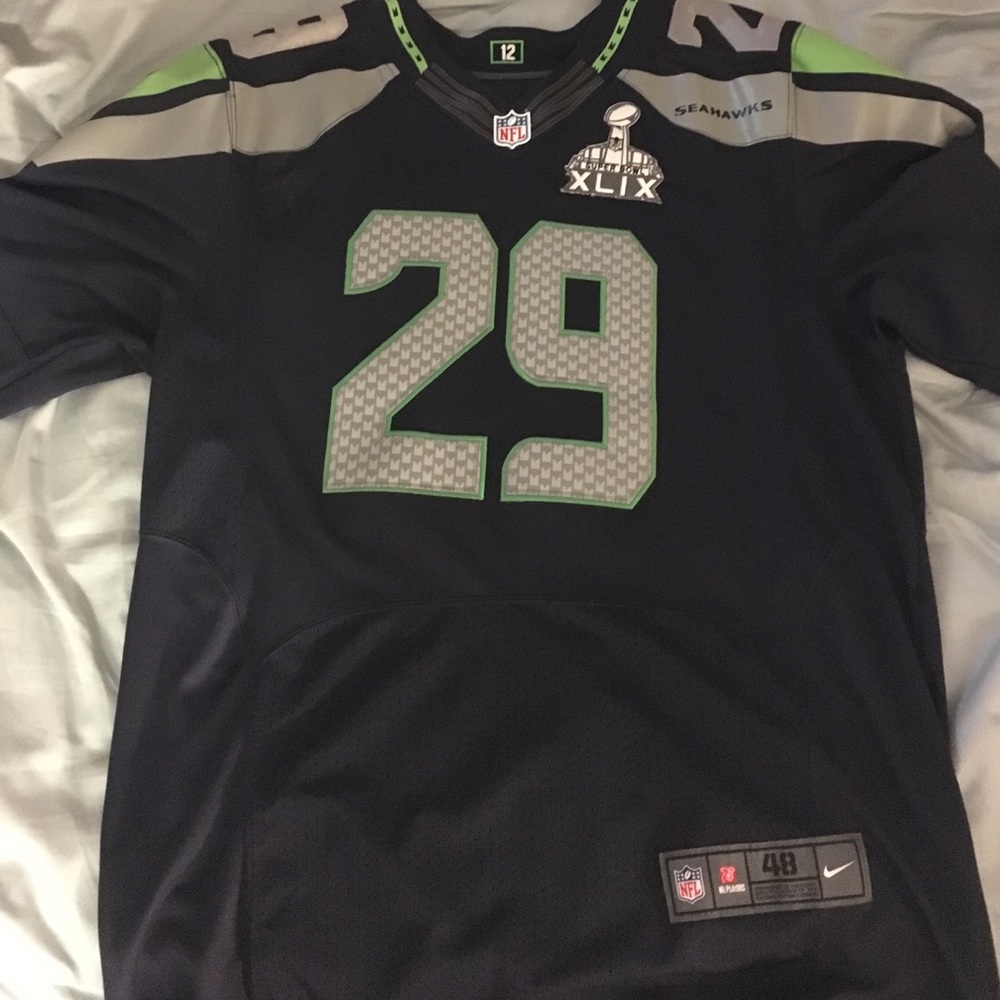 Super Bowl Earl Thomas jersey