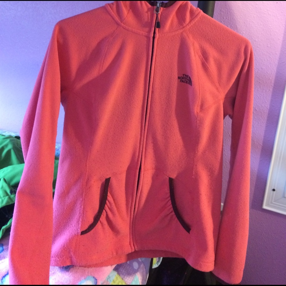 North face zip-up hoodie